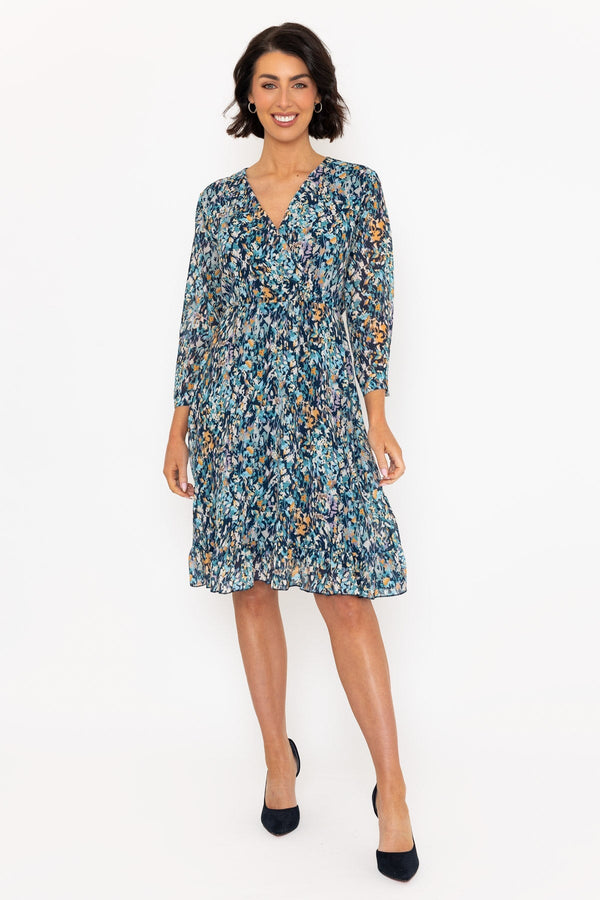 Carraig Donn Multi Colour Roisin Knee Length Dress