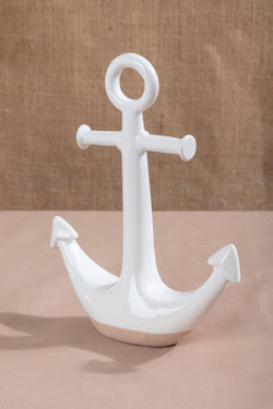 Carraig Donn Nautical Ceramic Anchor With Textured Base