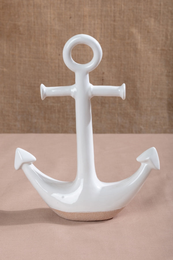 Carraig Donn Nautical Ceramic Anchor With Textured Base