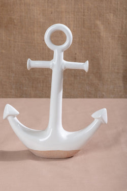 Carraig Donn Nautical Ceramic Anchor With Textured Base