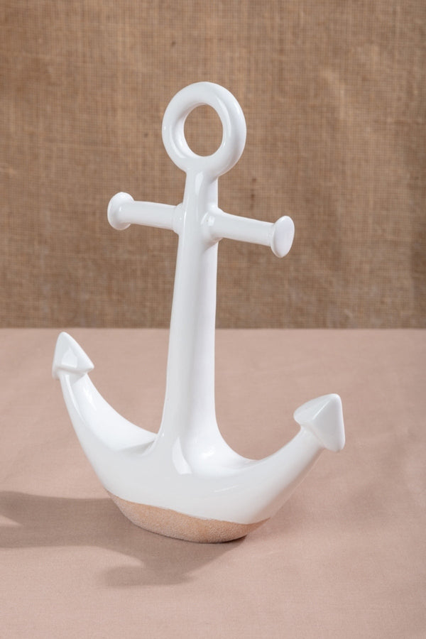 Carraig Donn Nautical Ceramic Anchor With Textured Base