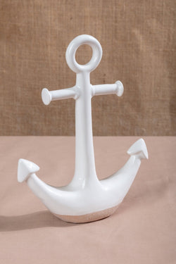 Carraig Donn Nautical Ceramic Anchor With Textured Base