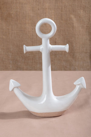 Decorative Ceramic Nautical Anchor