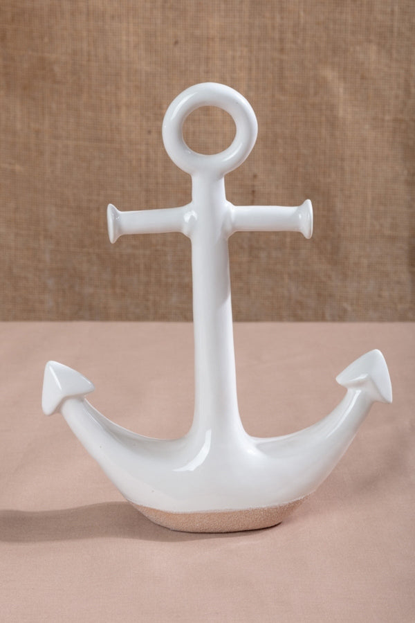 Carraig Donn Nautical Ceramic Anchor With Textured Base