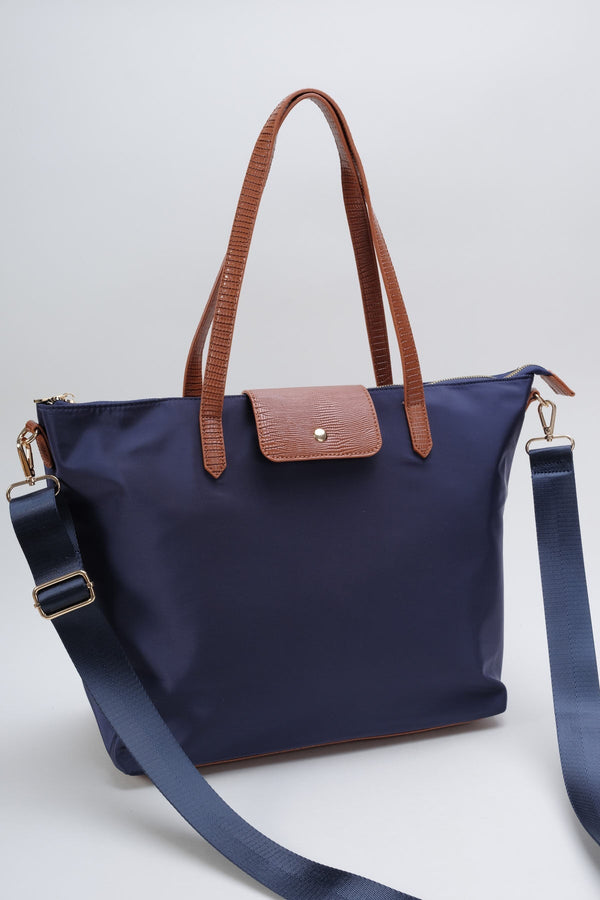 Carraig Donn Navy Nylon Weekender Tote Bag