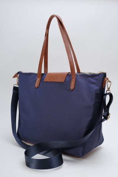 Carraig Donn Navy Nylon Weekender Tote Bag