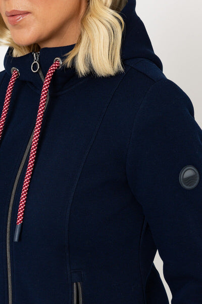 Carraig Donn Navy Pique Bonded Jacket