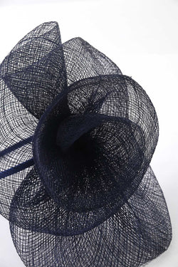 Carraig Donn Navy Pleated Fascinator