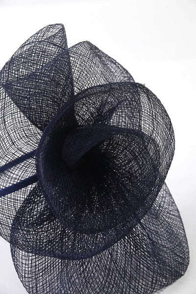 Carraig Donn Navy Pleated Fascinator