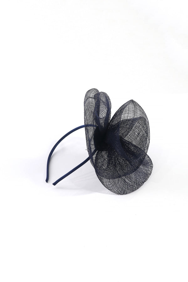 Carraig Donn Navy Pleated Fascinator