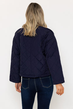 Carraig Donn Navy Quilted Padded Jacket