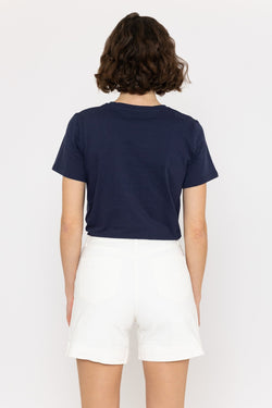 Carraig Donn Navy Super Soft Crew Neck Tee