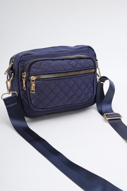 Carraig Donn Nylon Camera Bag in Navy