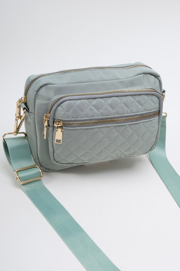 Carraig Donn Nylon Camera Bag in Sage