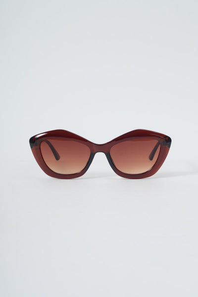 Carraig Donn Oval Frame Brown Sunglasses