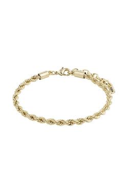 Carraig Donn Pam Rope Chain Gold Bracelet