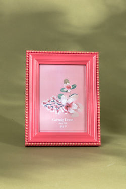 Carraig Donn Pink Beaded Trim Photo Frame 5x7inch