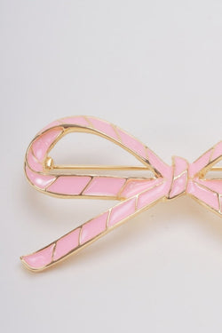 Carraig Donn Pink Bow Brooch