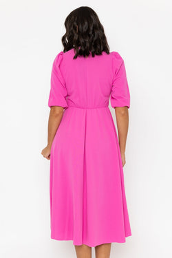 Carraig Donn Pink Imelda Midi Dress