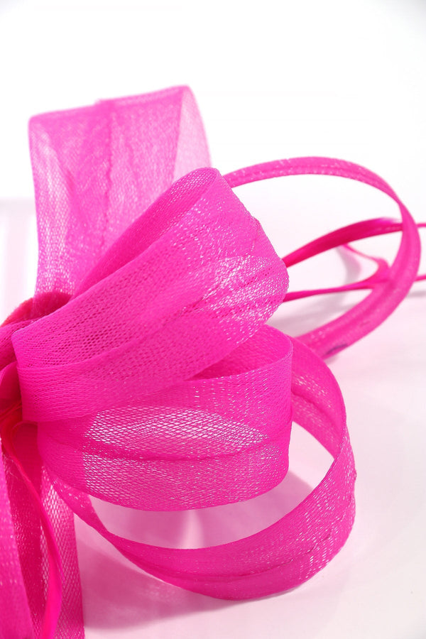 Carraig Donn Pink Ribbon Hairband Fascinator