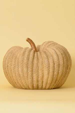 Autumn Harvest Pumpkin Natural Large