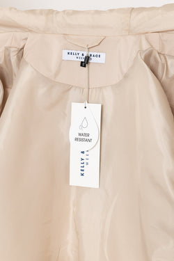 Carraig Donn Rain Mac in Beige