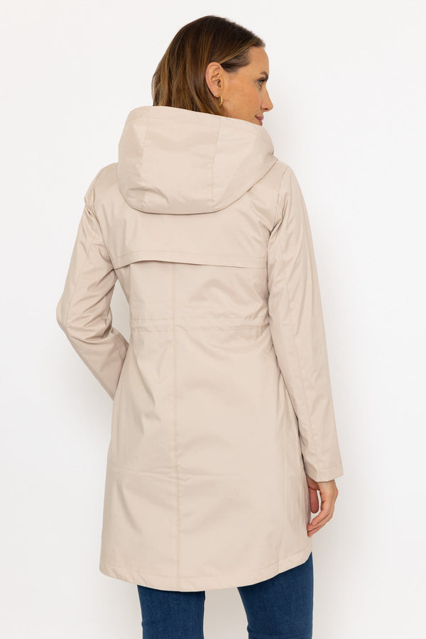 Carraig Donn Rain Mac in Beige