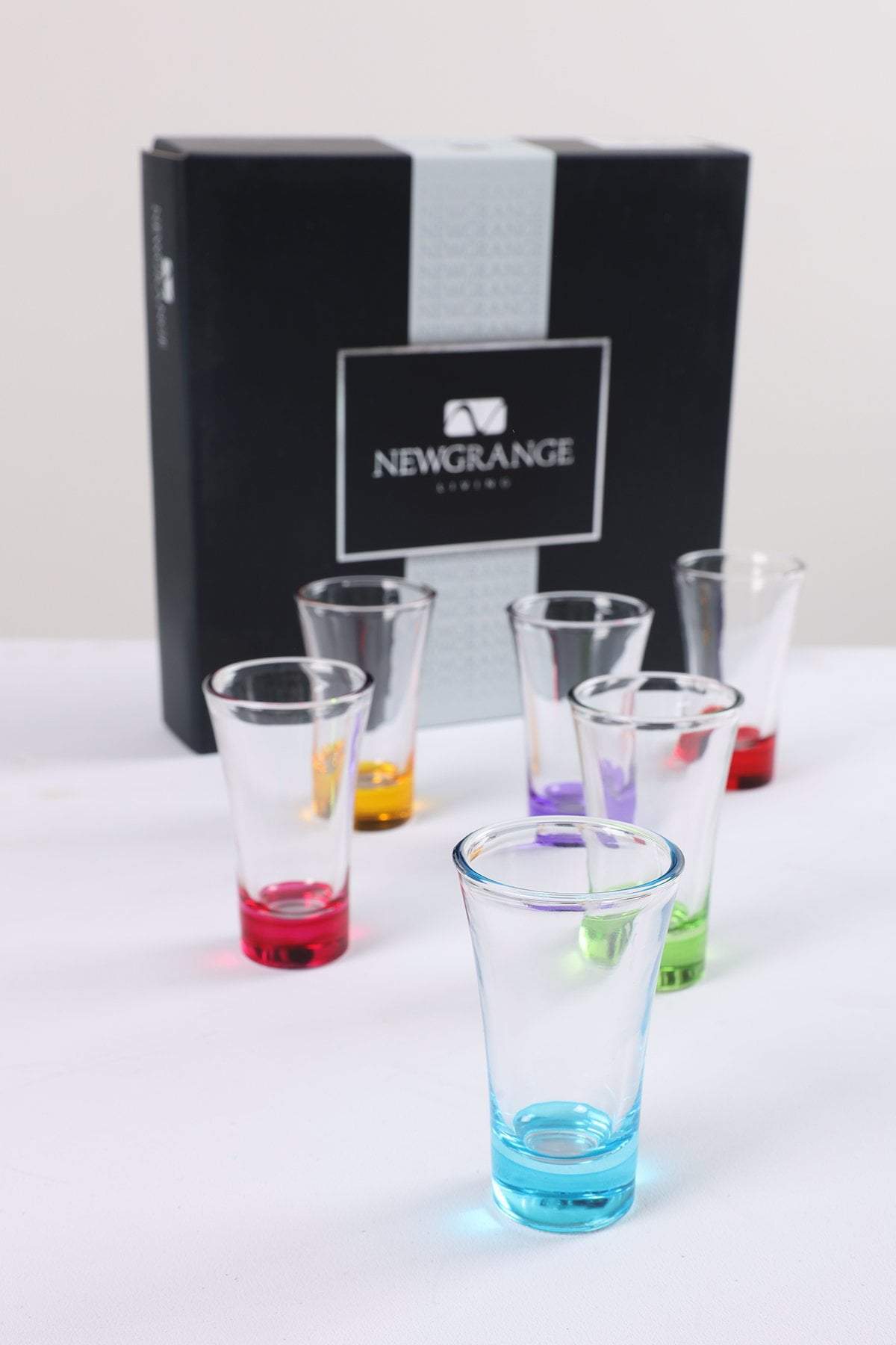 Rainbow Party Shot Glasses Set Of 6