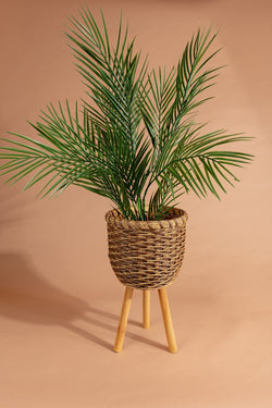 Carraig Donn Rattan Planter Medium