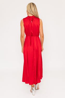 Carraig Donn Red Michelle Midi Dress