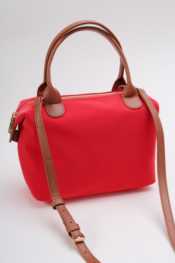 Carraig Donn Red Nylon Mini Tote Bag