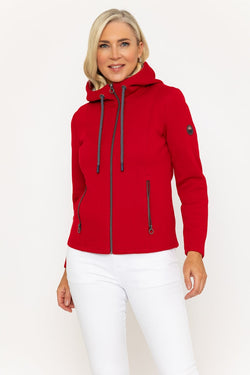 Carraig Donn Red Pique Bonded Jacket