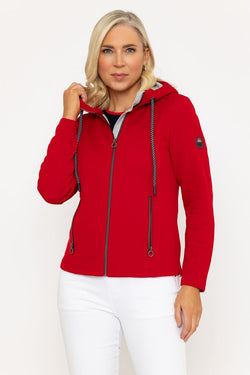 Carraig Donn Red Pique Bonded Jacket