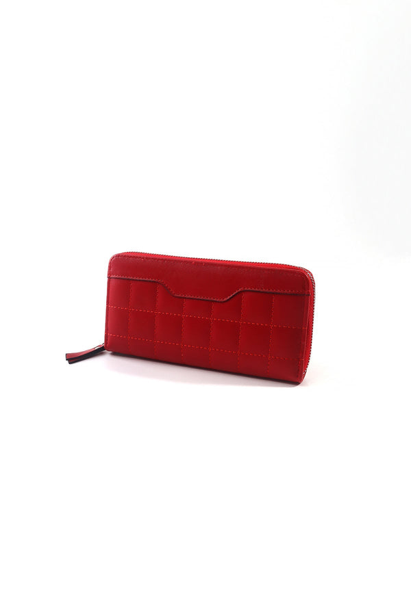 Carraig Donn Red Quilted Front Purse