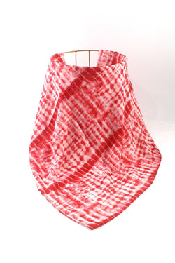 Carraig Donn Red Tie Dye Scarf