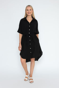 Carraig Donn Resort Dress in Black