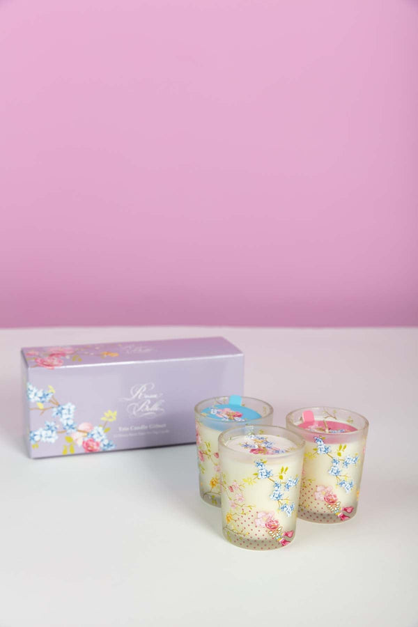 Carraig Donn Rosa Belle Trio Candle Giftset