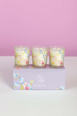 Carraig Donn Rosa Belle Trio Candle Giftset