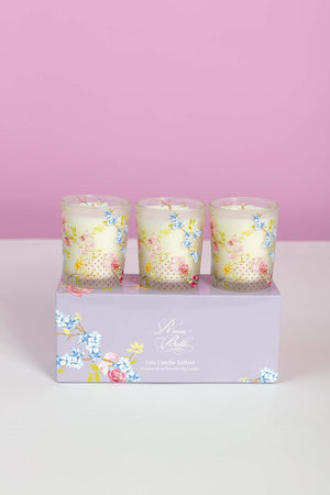 Rosa Belle Trio Candle Giftset