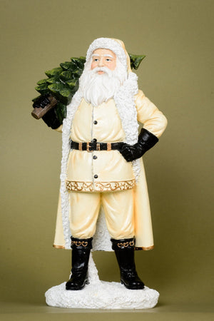 Christmas Large Santa With Tree Ornament