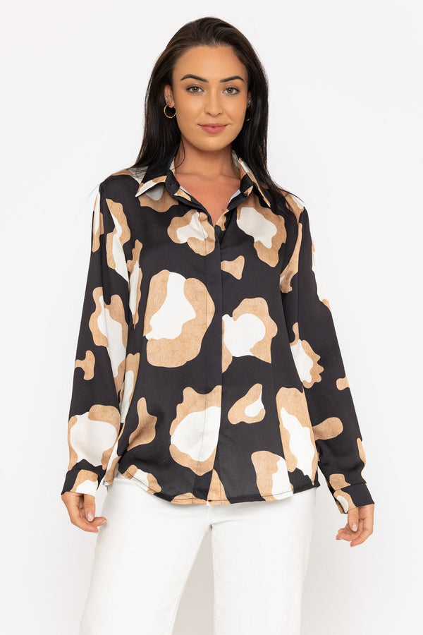 Carraig Donn Sateen Animal Print Shirt