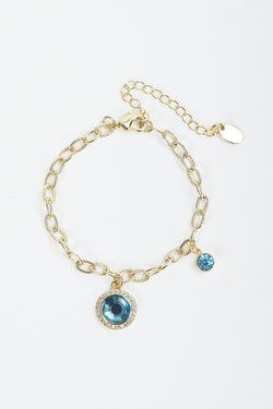 Carraig Donn September Birthstone Charm Bracelet