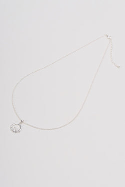 Carraig Donn Silver Claddagh Necklace