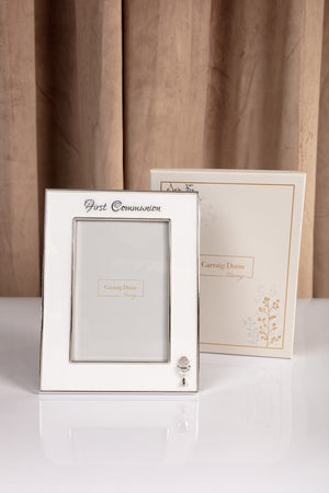 Silver Communion Photo Frame