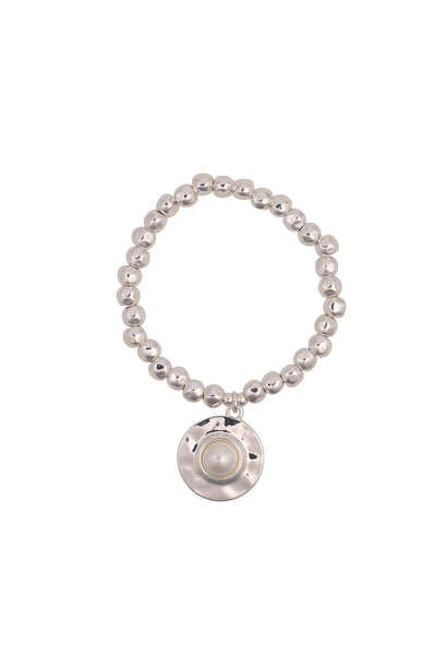 Carraig Donn Silver Disc Bracelet