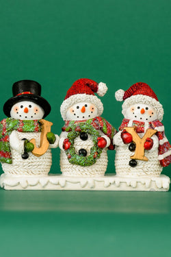 Carraig Donn Snowman With Joy Plaque