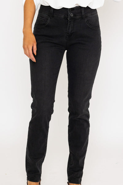 Carraig Donn Straight Leg Charcoal Jeans