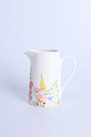 Summer Garden Milk Jug