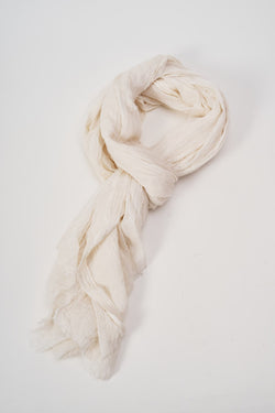 Carraig Donn Super Soft Solid Scarf in Ivory