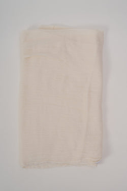 Carraig Donn Super Soft Solid Scarf in Ivory